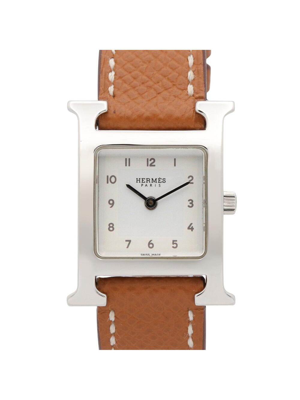 Hermes H Watch Wrist Quartz Stainless #362804H14B